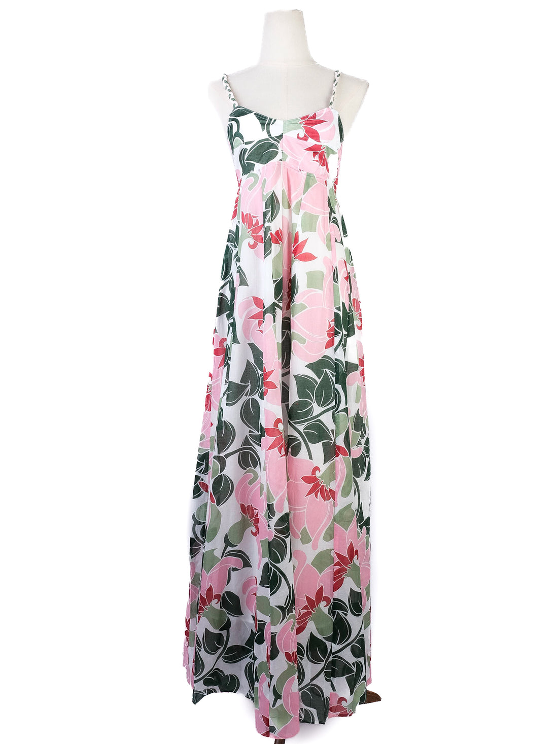 Excellent MaxCo Floral Maxi Dress Strappy Design Size XS
