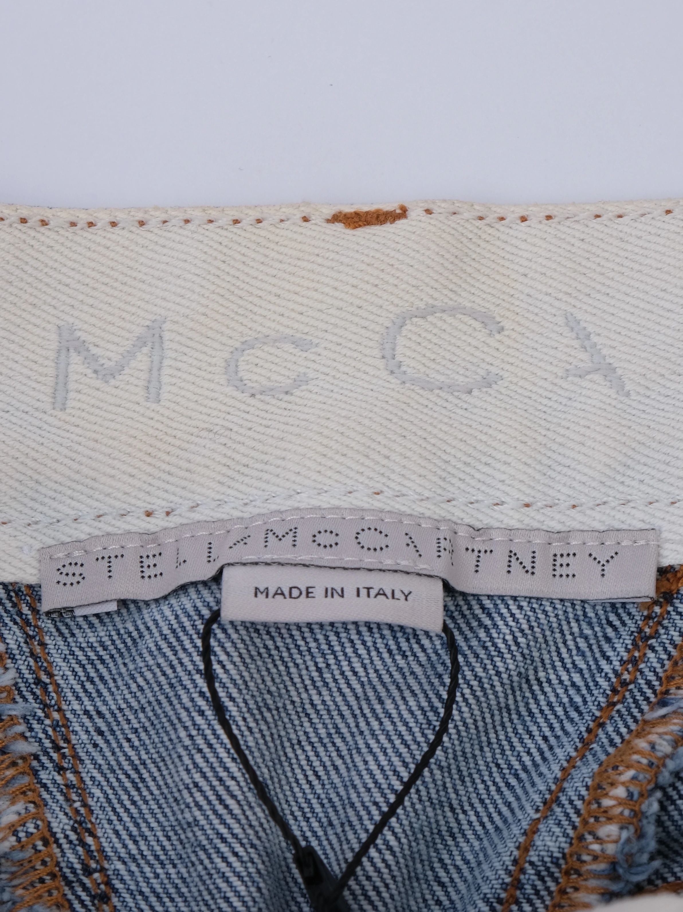 Stella McCartney Blue Elastane Jeans Size M - Excellent Condition