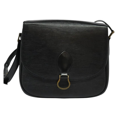 Louis Vuitton Epi Saint Cloud Gm Shoulder Bag Black Noir M 52192 Lv Auth