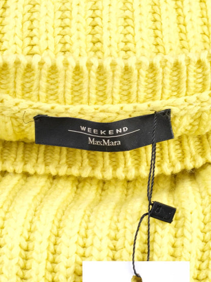 Excellent Weekend MaxMara Yellow Wool Sweater Size XS Women
