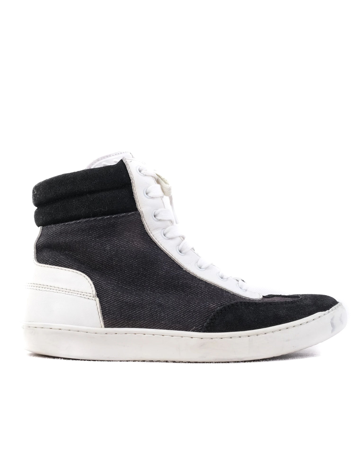 Excellent Dior High-Top Sneakers Black Fabric Size 33 for Kids