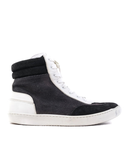 Excellent Dior High-Top Sneakers Black Fabric Size 33 for Kids