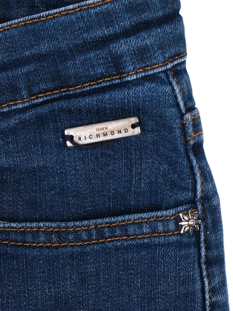 Excellent Richmond Blue Jeans for Kids Size 12 Cotton Natural