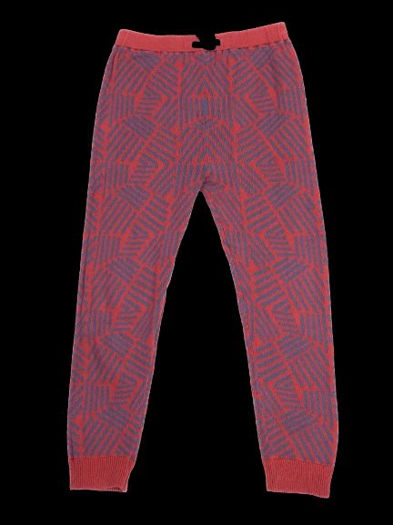 Excellent Micaela Greg Kids Red Pants Blue Geometric Size 5