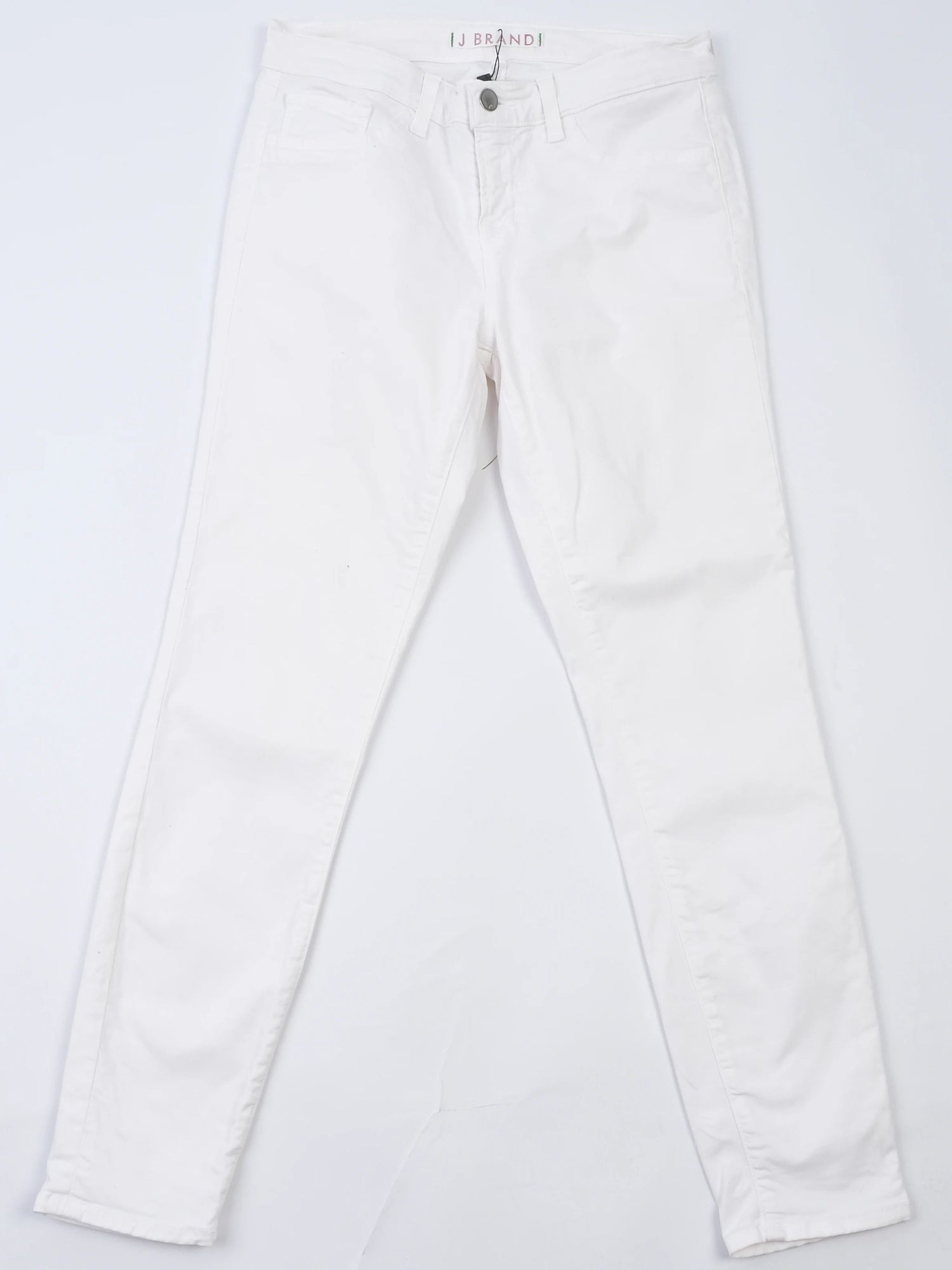 J Brand White Lycra Jeans Size S Excellent Condition
