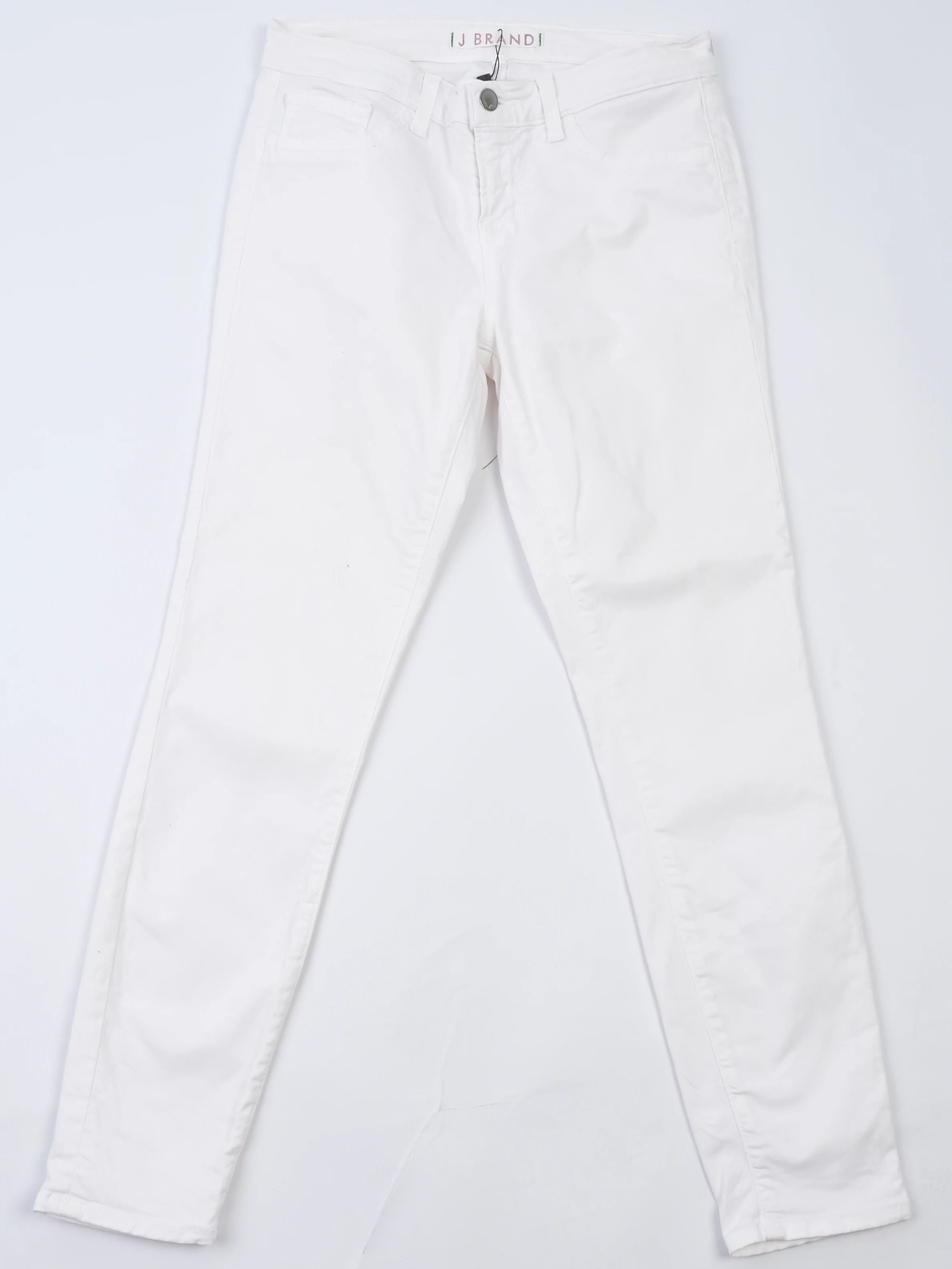 J Brand White Lycra Jeans Size S Excellent Condition