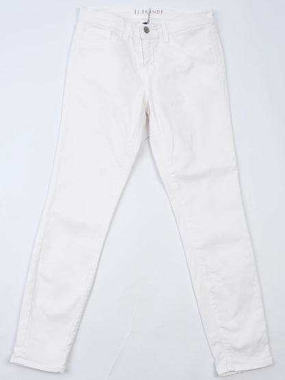 J Brand White Lycra Jeans Size S Excellent Condition