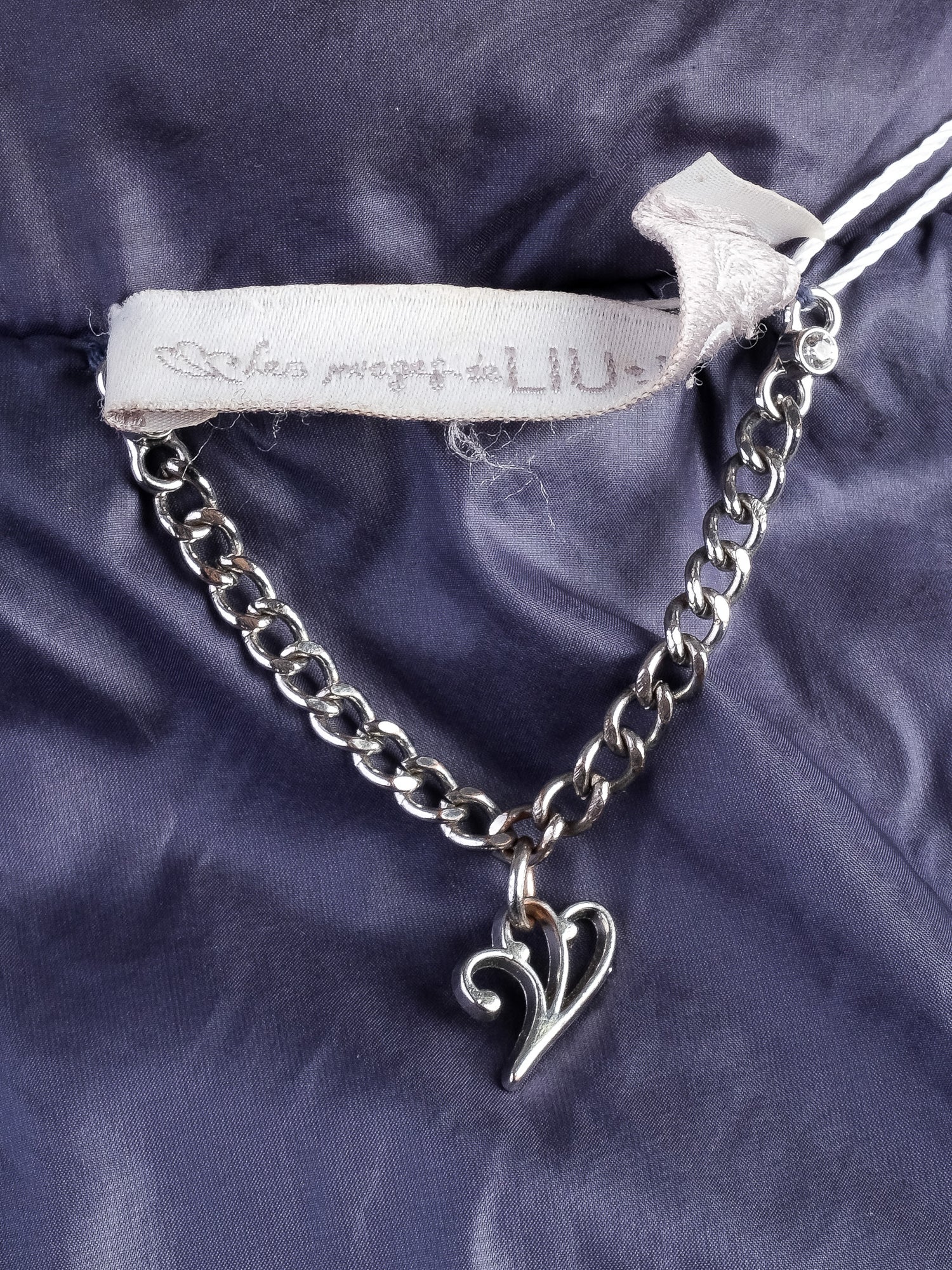 Excellent Liu Jo Navy Blue Quilted Jacket Size M