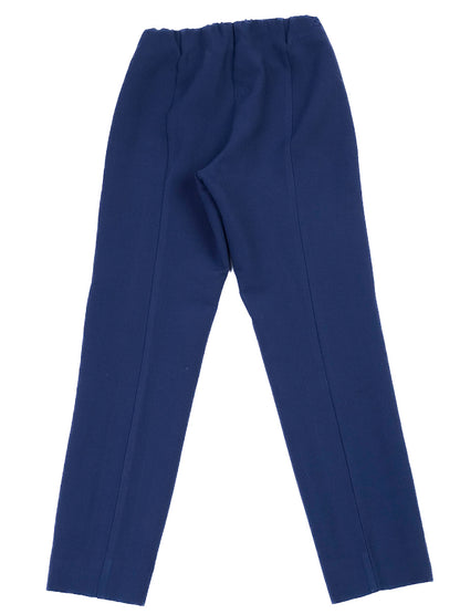 Excellent Ermanno Scervino Blue Cotton Pants Size S