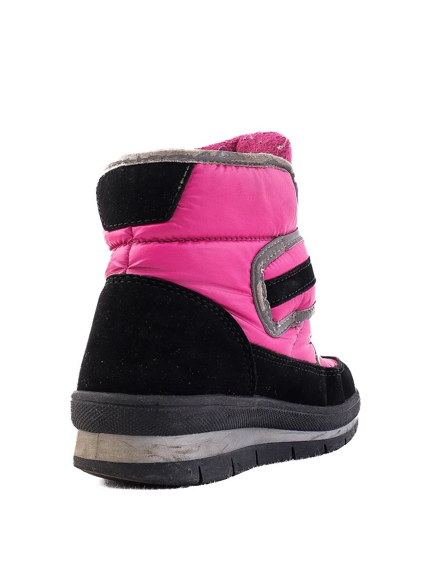 Excellent Jog Dog Pink Textile Winter Boots for Kids, Size 32