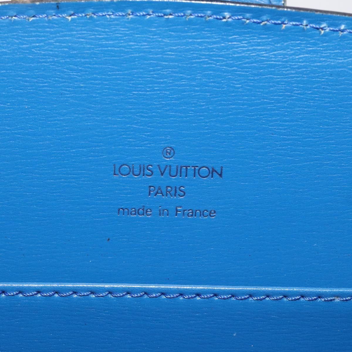 Louis Vuitton Epi Capuchin Shoulder Bag Blue M 52345 Lv Auth