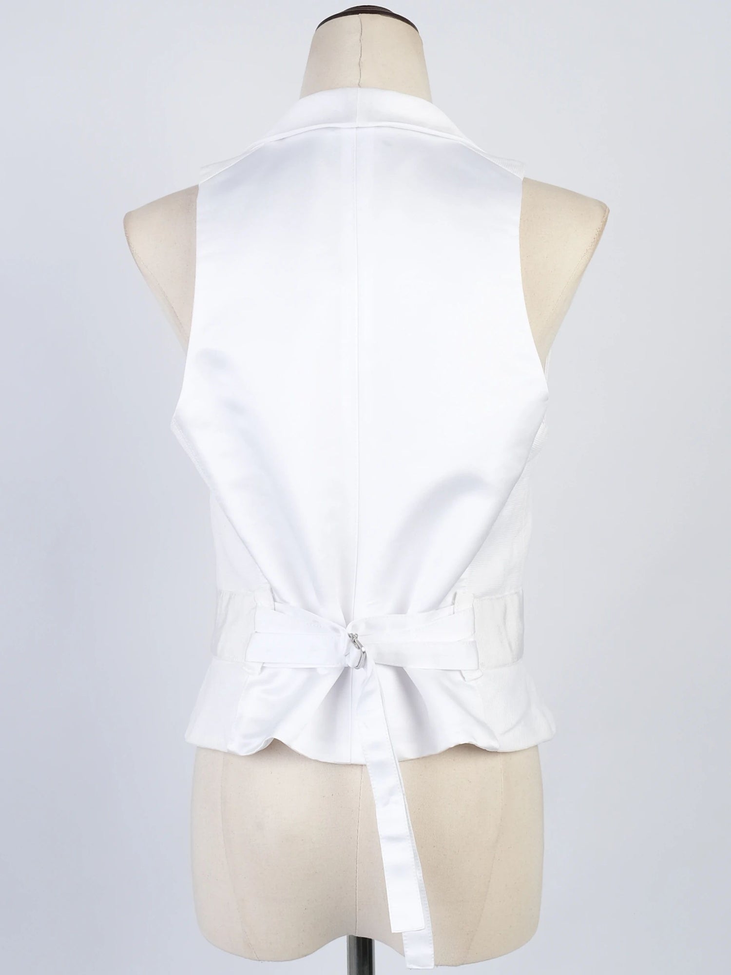 Emporio Armani White Sleeveless Vest Excellent Condition Size L