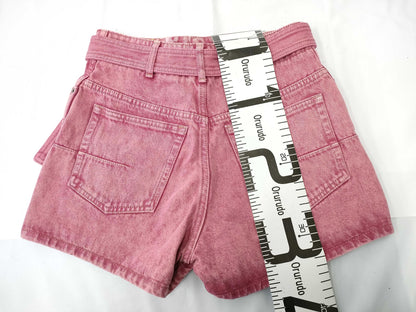 Dior Pink Denim Shorts Size 34