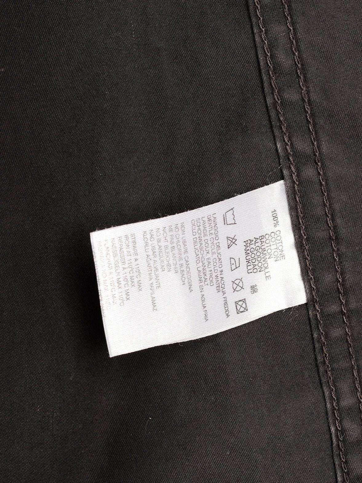 Excellent Diesel Gray Cotton Trench Coat for Women