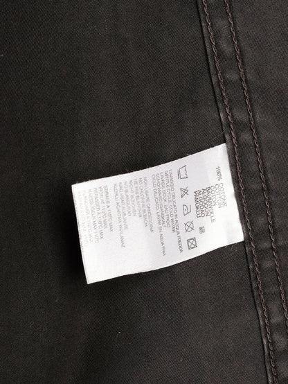Excellent Diesel Gray Cotton Trench Coat for Women