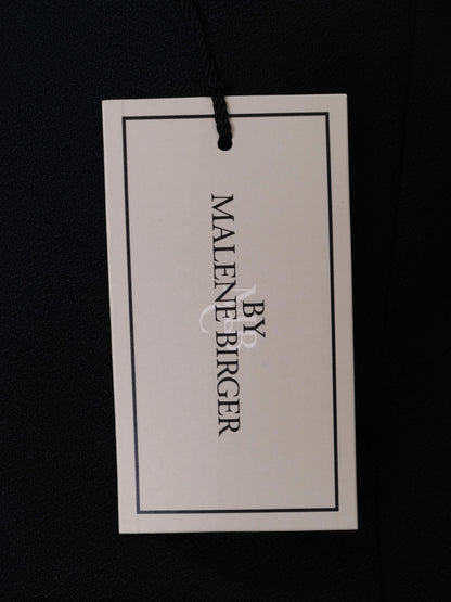 NEW By Malene Birger Black Wool Strapless Dress Size XS