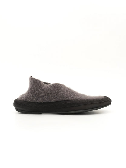 The Row Gray Wool Slippers Size 37 Excellent Condition