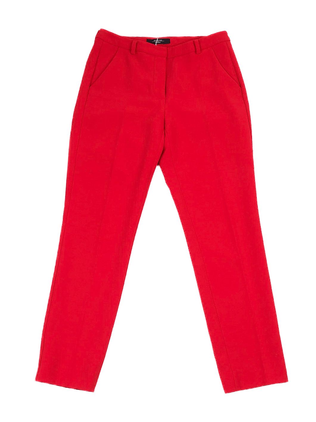 Weekend MaxMara Excellent Red Cotton Pants Size S