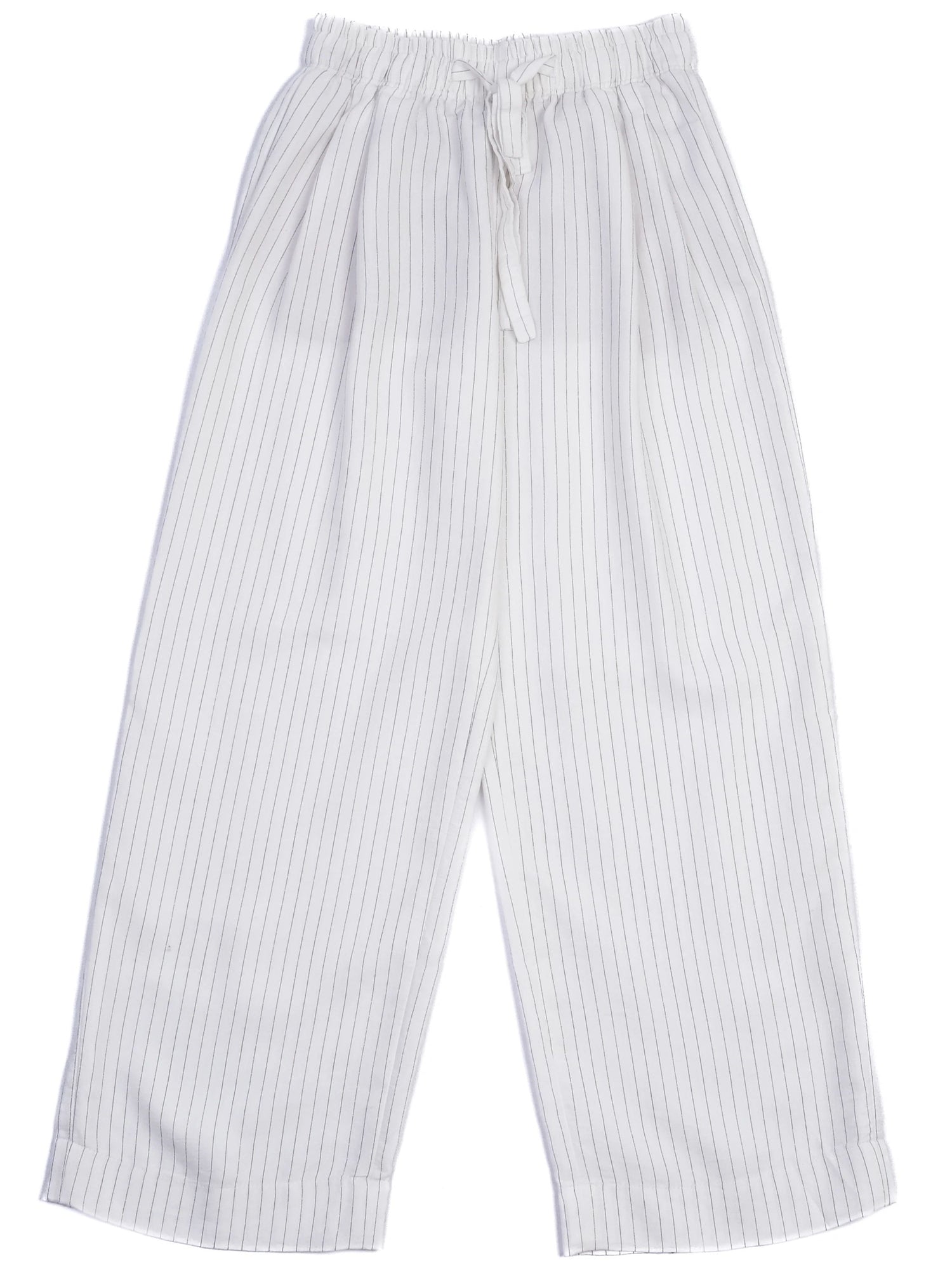 Excellent Vince White Pinstriped Pants XS Viscose Casual Wear
