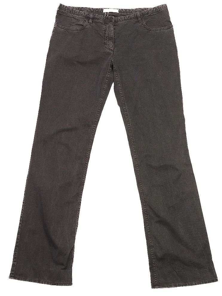Excellent Prada Gray Cotton Pants Size M for Women