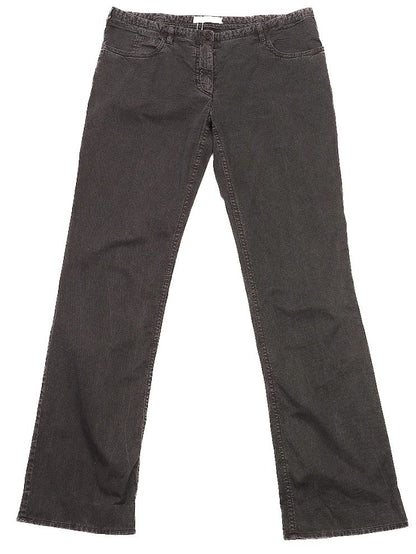 Excellent Prada Gray Cotton Pants Size M for Women