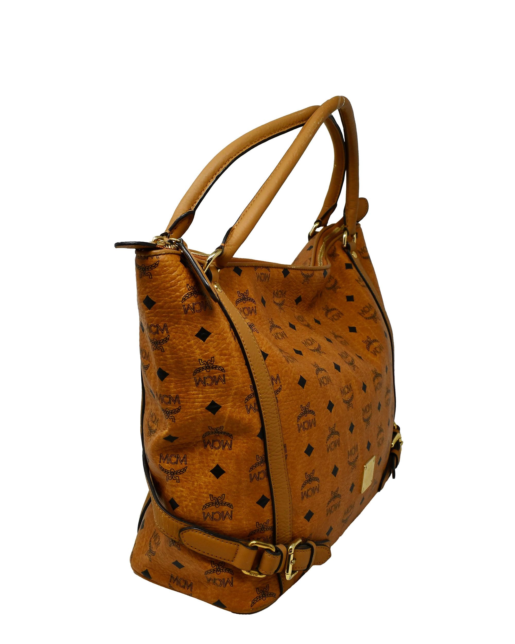 MCM Shoulder Bag Cognac