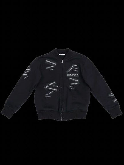 Excellent Dolce &amp; Gabbana Black Jacket Size 5 for Kids