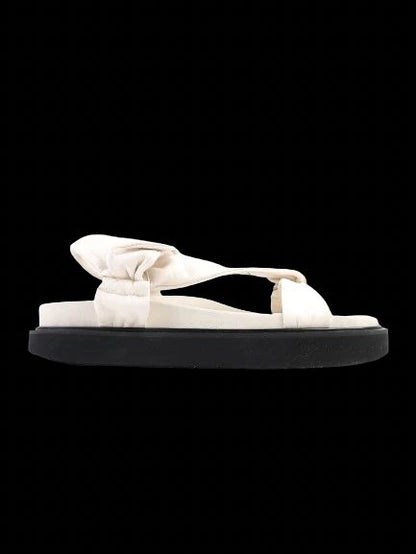 NEW Isabel Marant White Leather Sandals Size 41 Casual Style