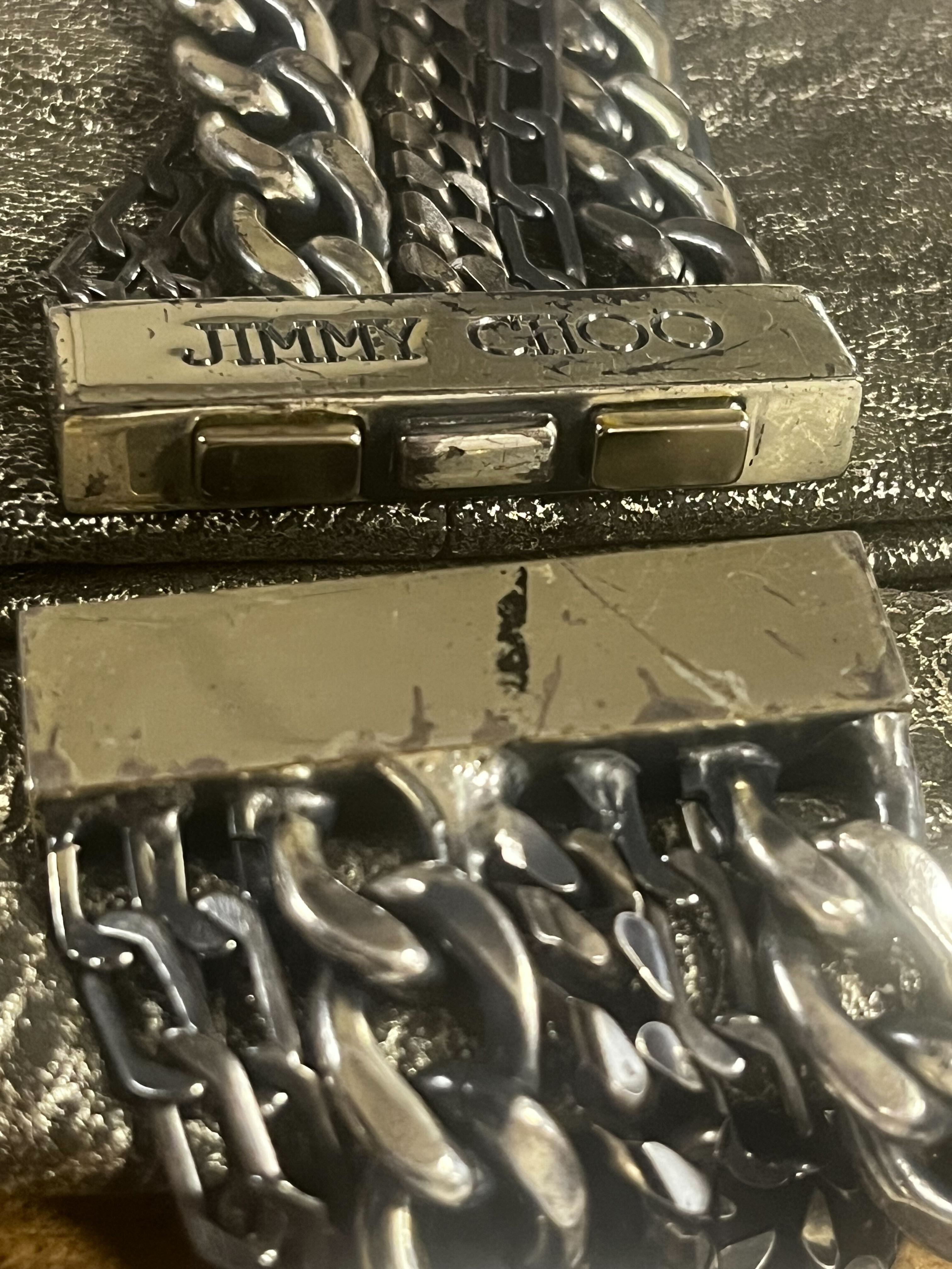 Jimmy Choo Clutch Bagmini Bag Leather
