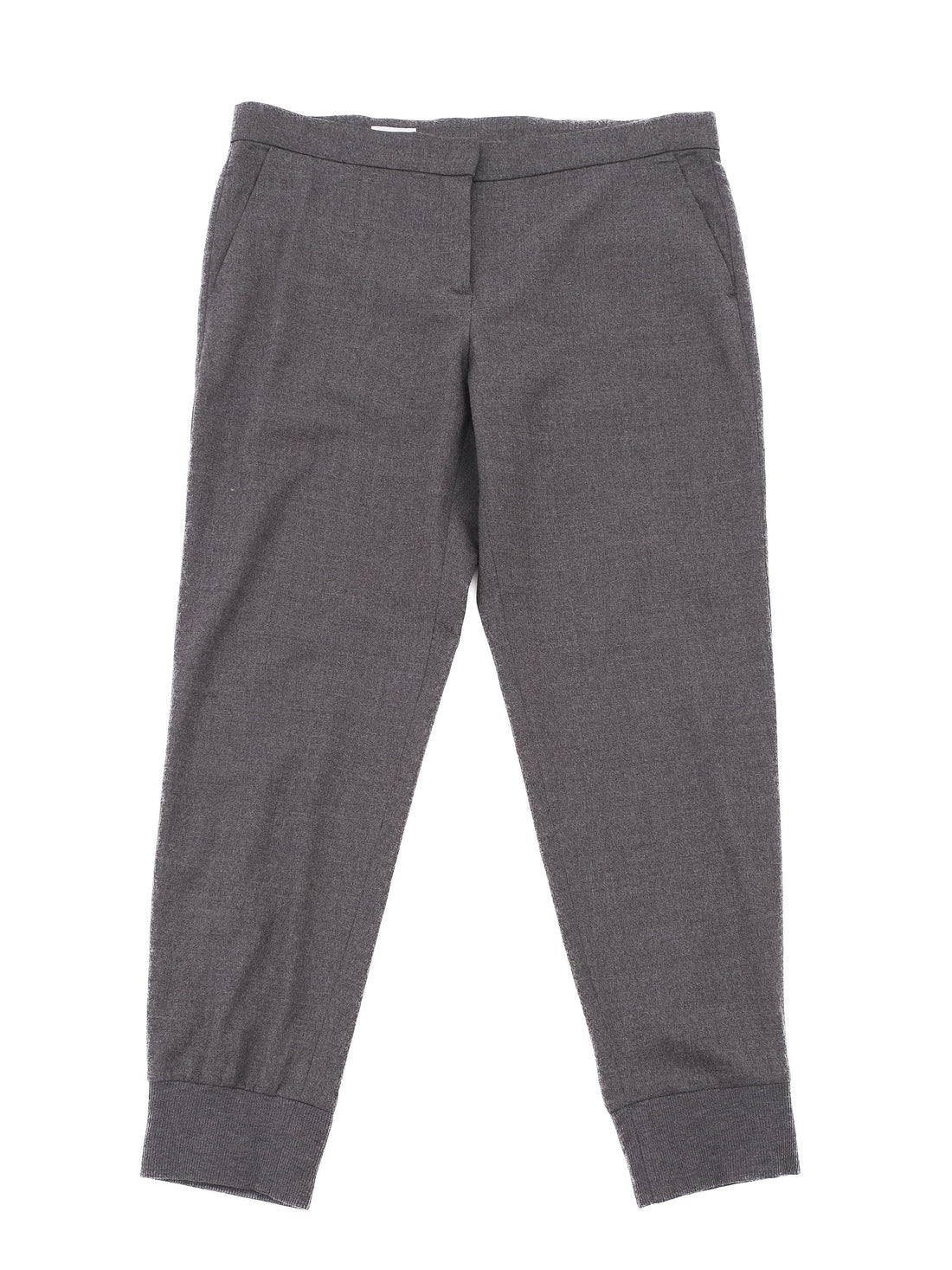 Excellent ESCADA Gray Wool Trousers Women&