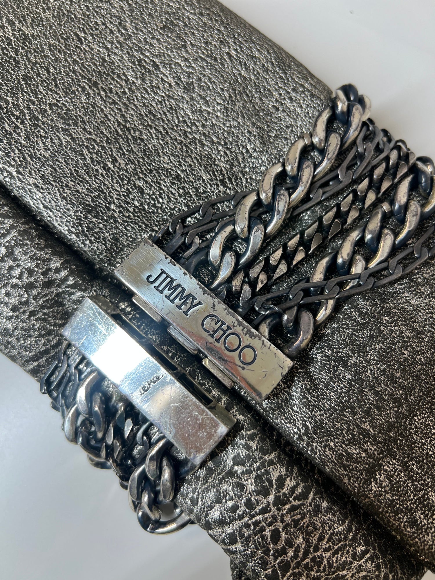 Jimmy Choo Clutch Bagmini Bag Leather