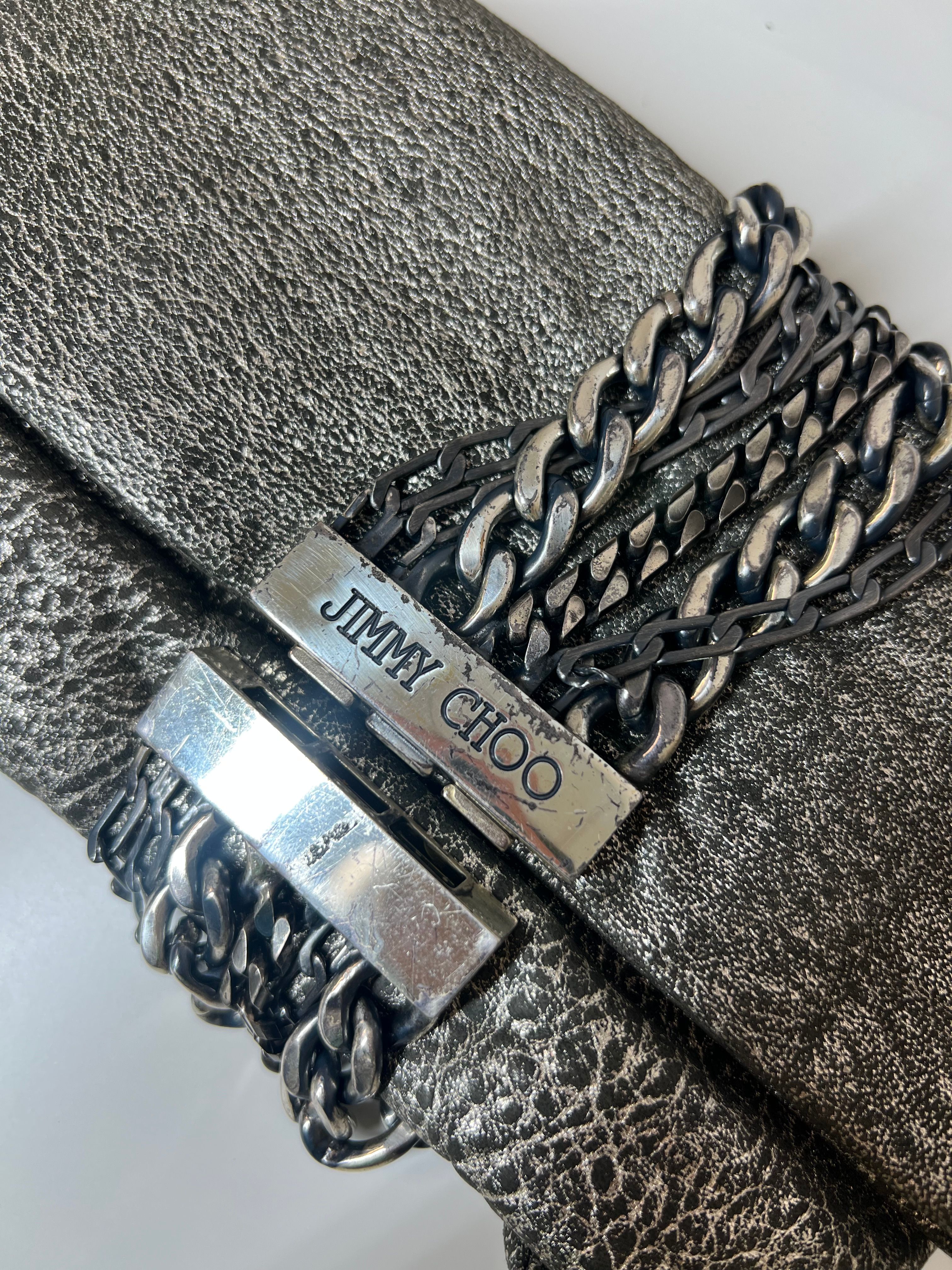 Jimmy Choo Clutch Bagmini Bag Leather