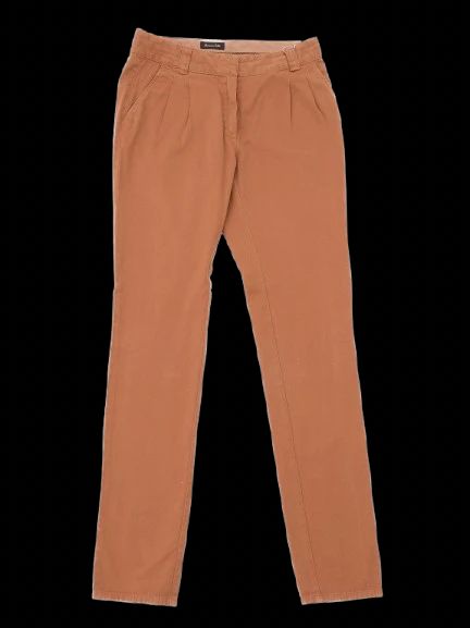 Massimo Dutti Excellent Condition Orange Cotton Pants Size S