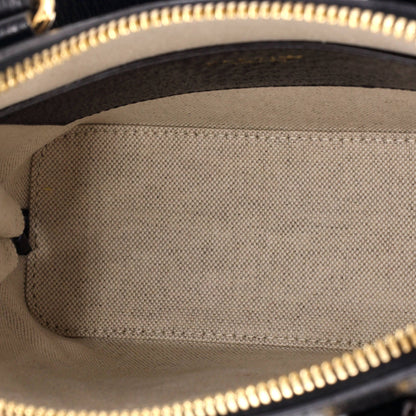 Gucci X Adidas Horsebit 1955 Top Handle Bag Leather With Applique Mini