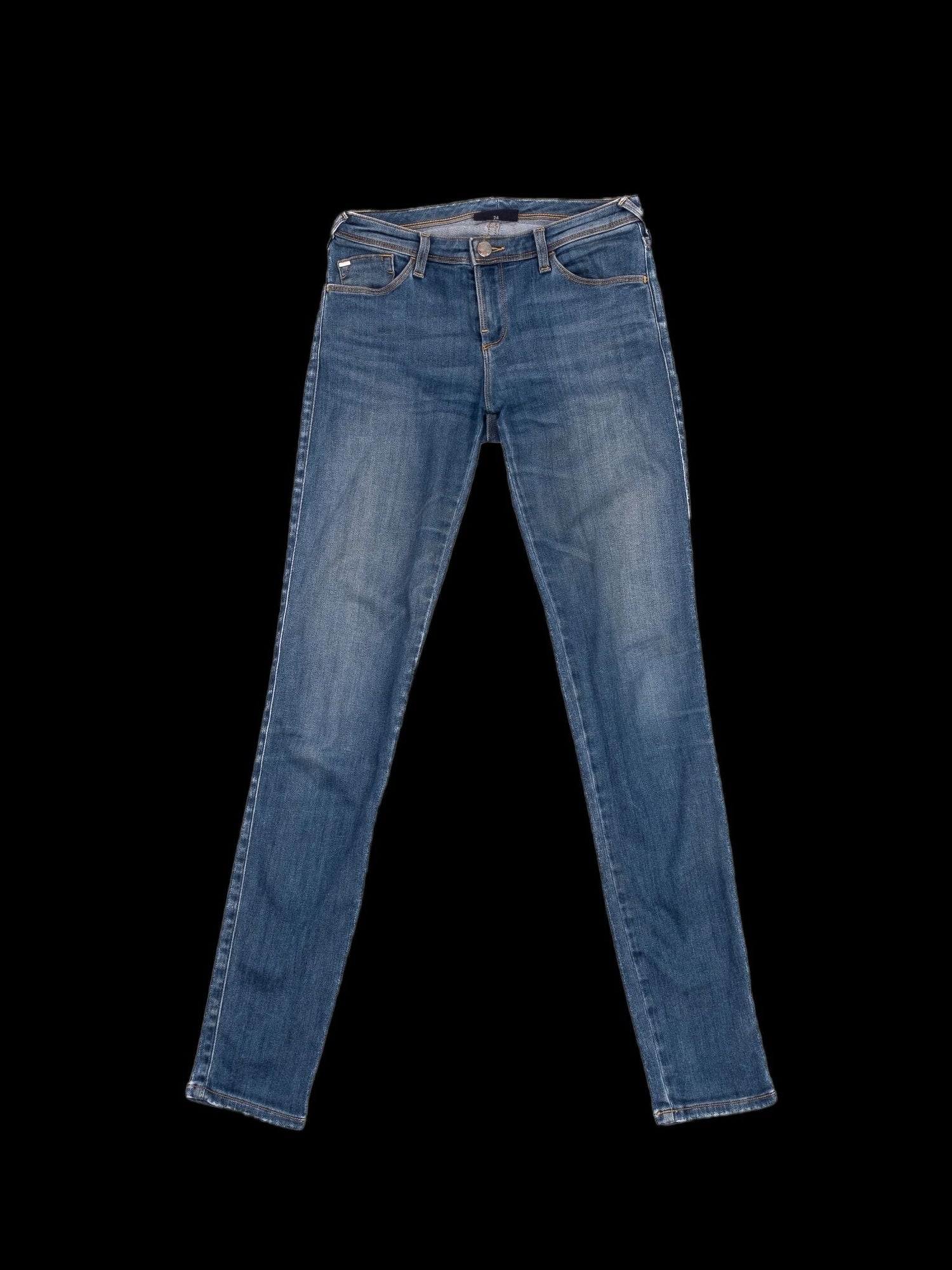 Excellent Armani Jeans Blue Denim Cotton Women’s Size Unknown