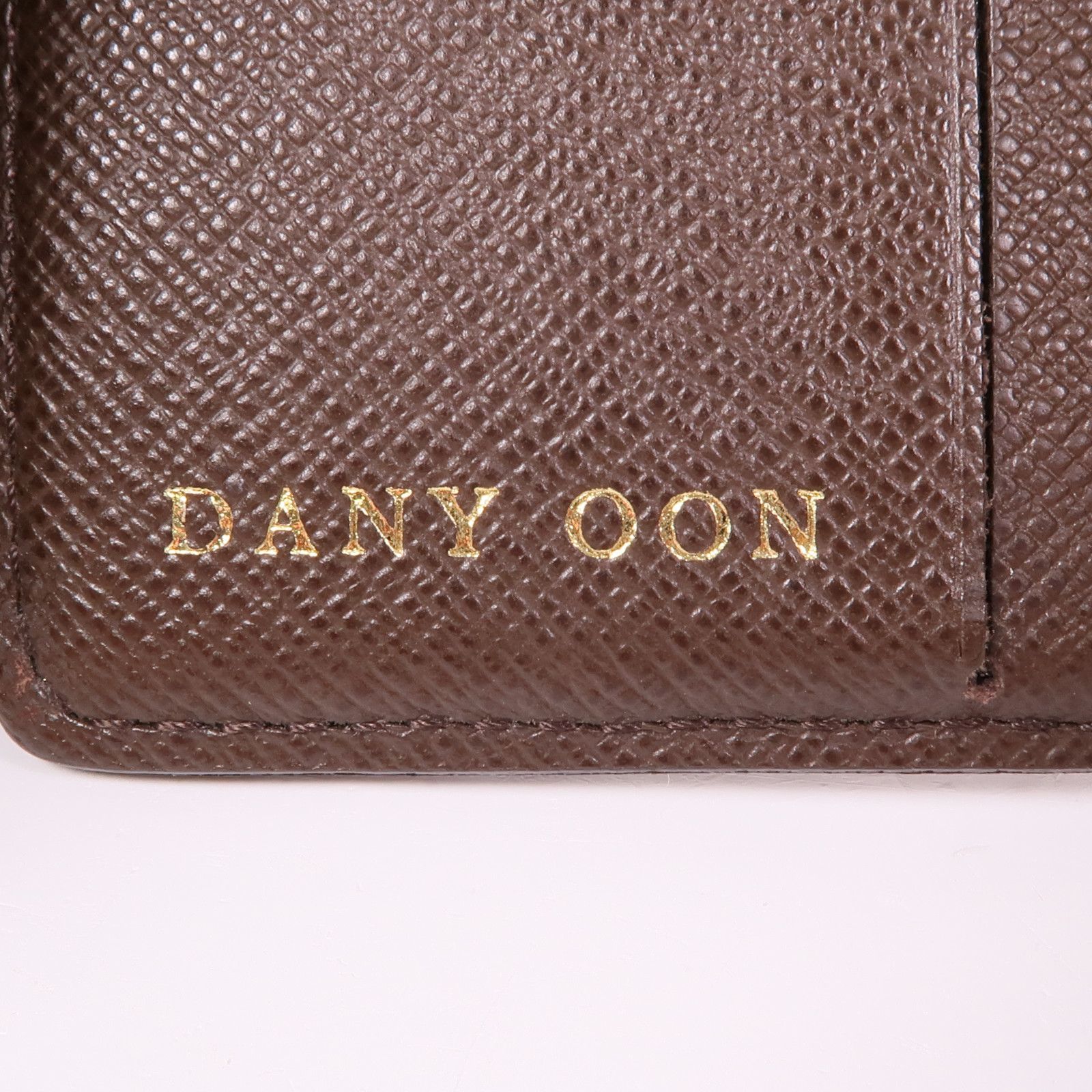Louis Vuitton Damier Wallet Ebene Brown Bi-Fold Wallet N 61666