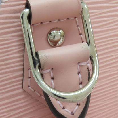 Louis Vuitton Alma Bb Shoulder Bag Epi Leather Pink (no Key) M 41327