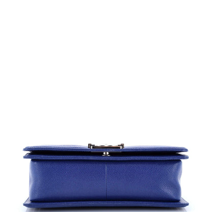 Chanel Boy Flap Bag Chevron Lambskin New Medium