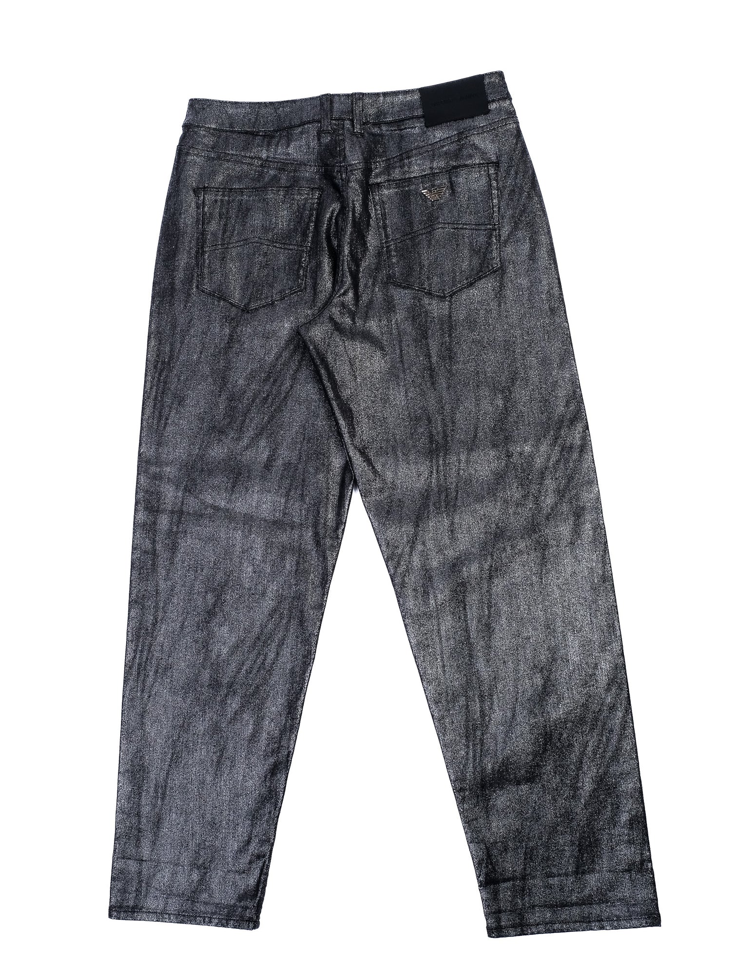 Excellent Emporio Armani Gray Cotton Pants Size S Women