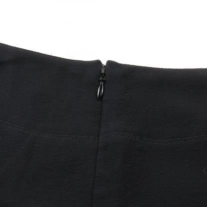 Chanel Black Skirt Silk P 27732v 16159