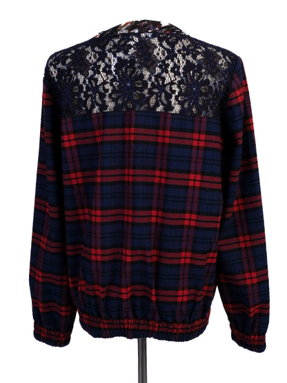 Sportmax Excellent Condition Plaid Long-Sleeve Shirt Size S