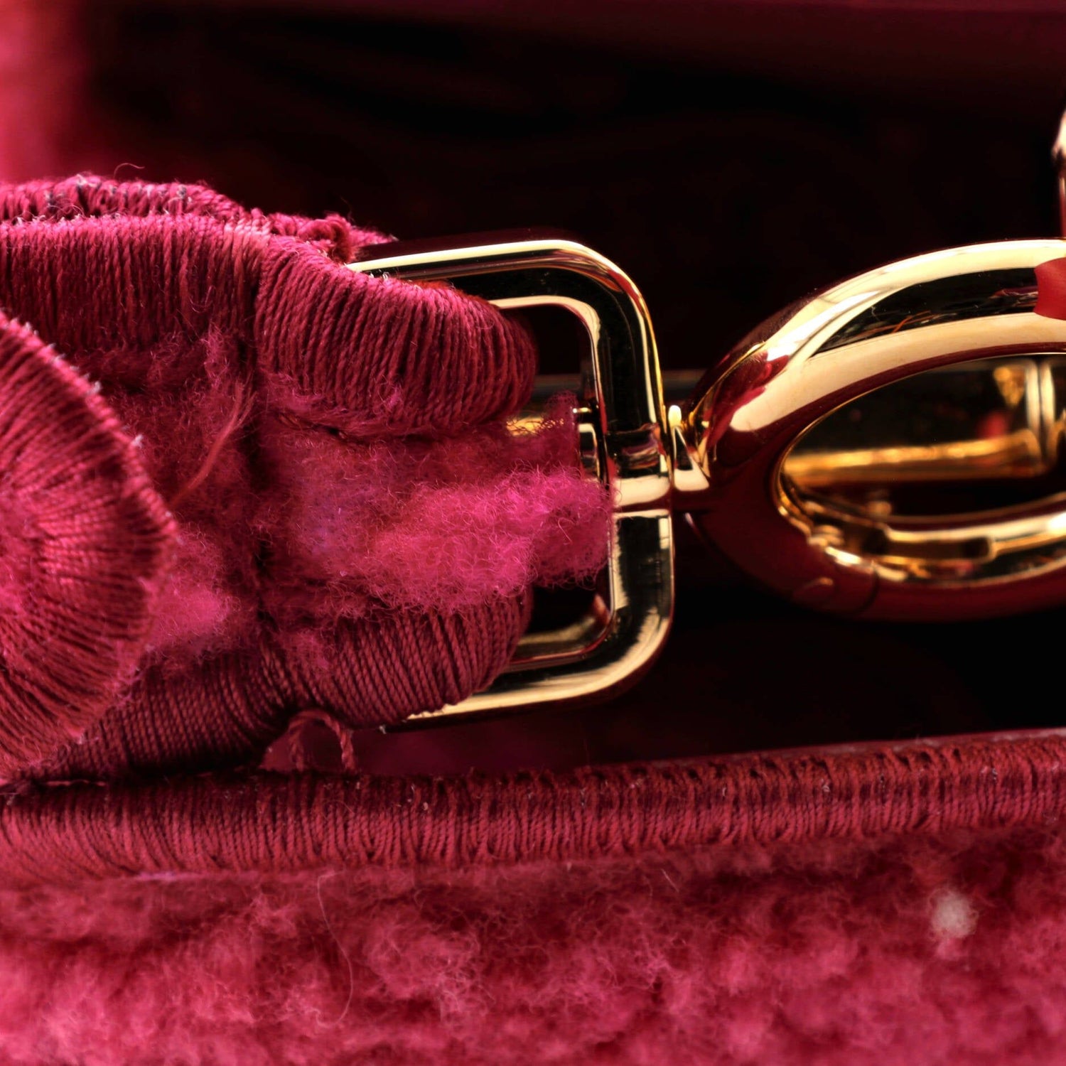 Fendi Peekaboo Iseeu Bag Woven Shearling Small