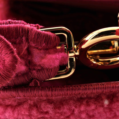 Fendi Peekaboo Iseeu Bag Woven Shearling Small
