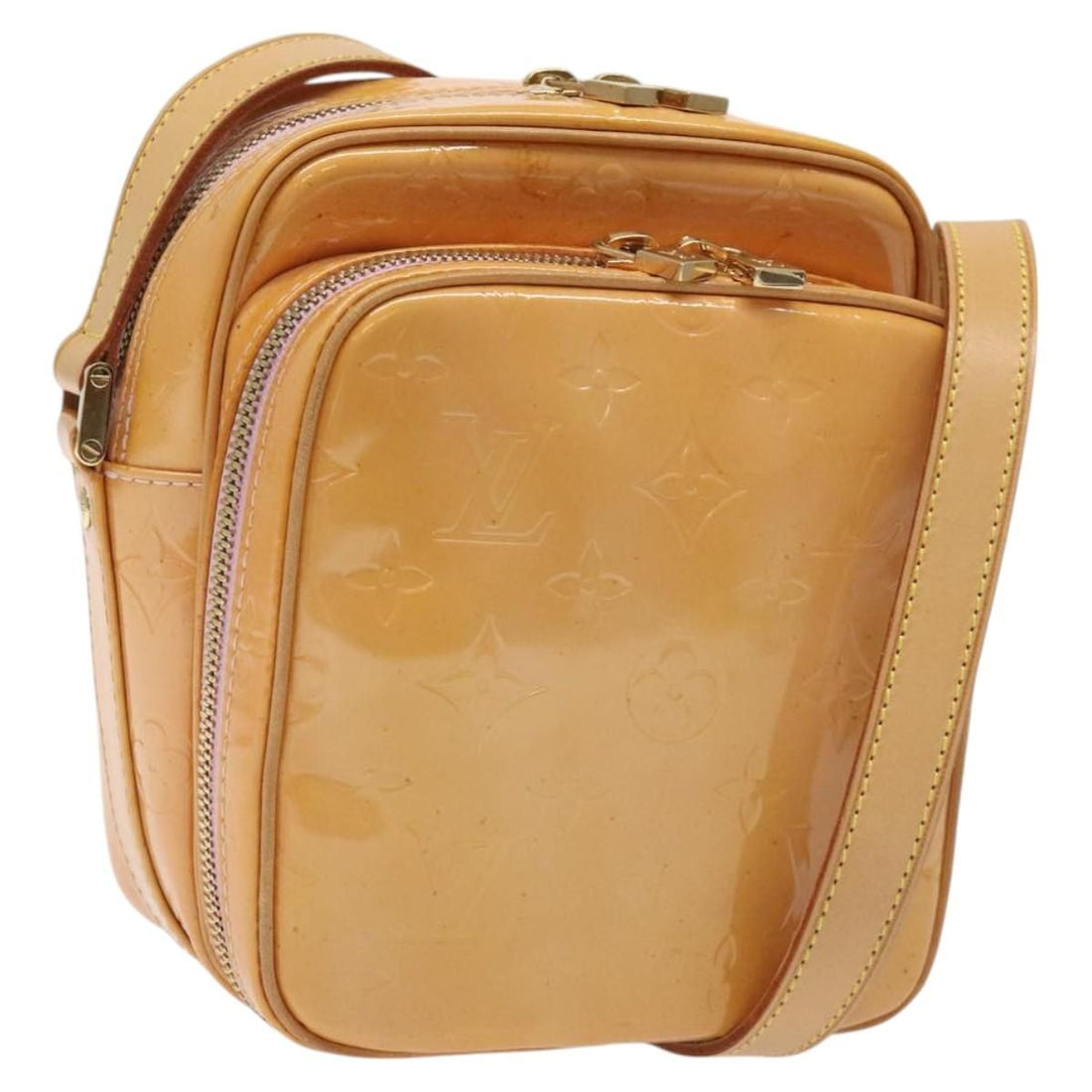 Louis Vuitton Vernis Wooster Bag Marshmallow Pink M 91037 Auth