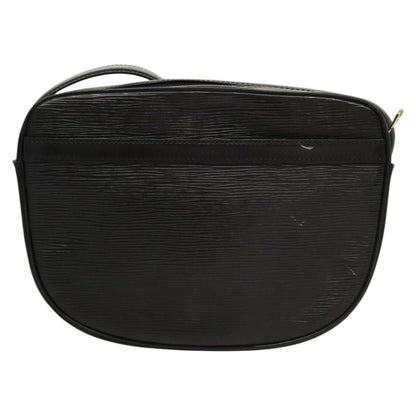 Louis Vuitton Epi Jeune Fille Mm Shoulder Bag Black M 52152 Lv Auth