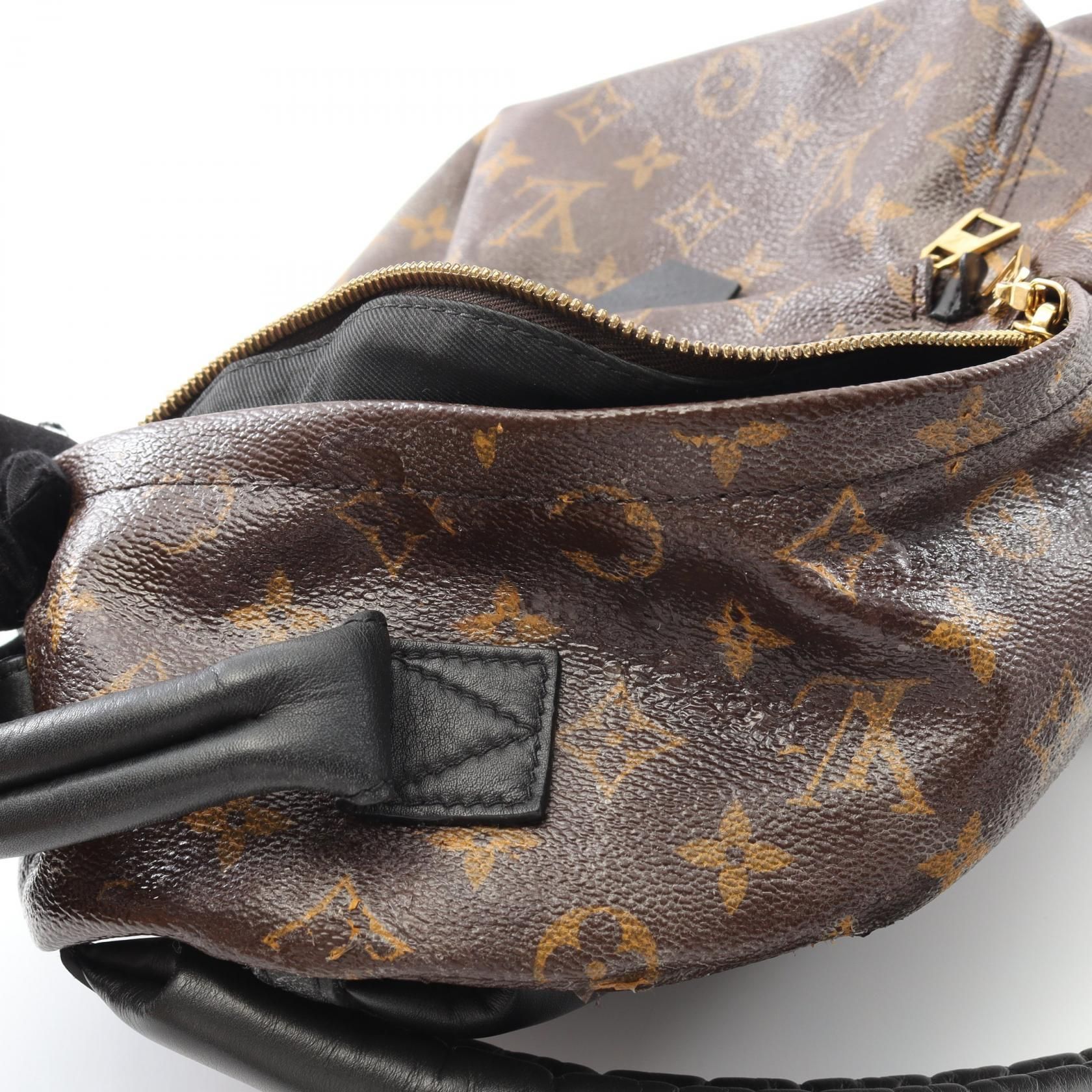Louis Vuitton Pm Brown Black Backpack Backpack M 44871
