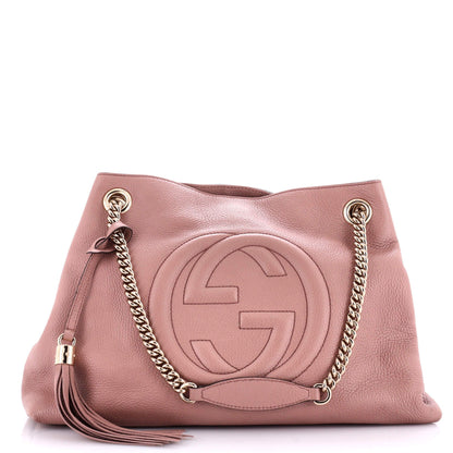 Gucci Soho Chain Strap Shoulder Bag Leather Medium