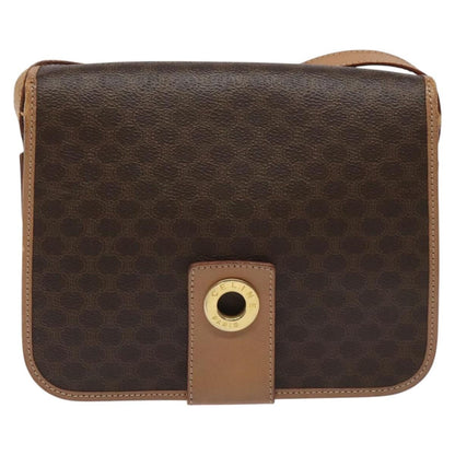 Celine Macadam Canvas Shoulder Bag