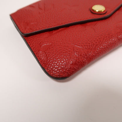 Louis Vuitton Empreinte Card Case Red Card Case M 60634