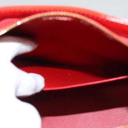 Louis Vuitton Vernis Houston Hand Bag Red M 91092 Lv Auth